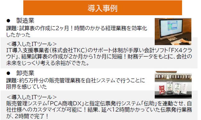 IT補助金導入事例